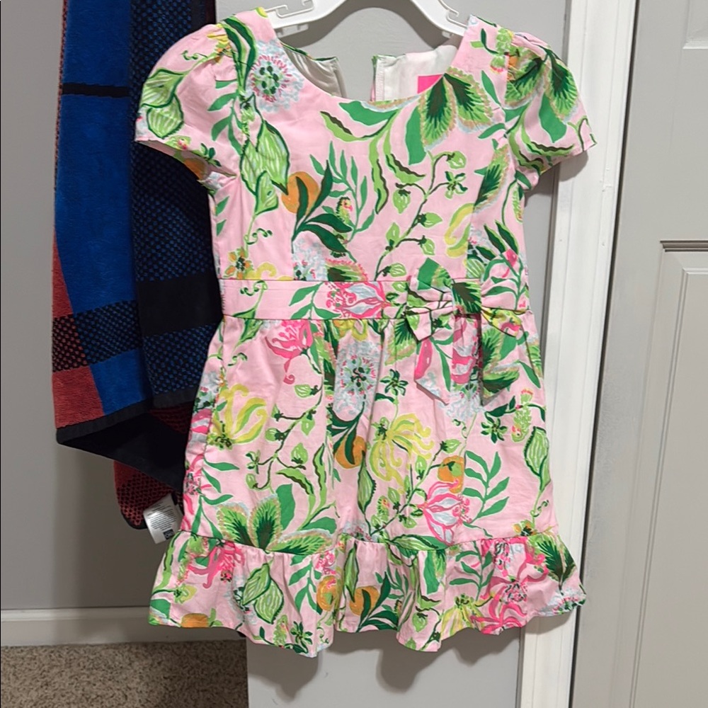 Lilly Pulitzer girls Alexandra Dress multi via amore spritzer